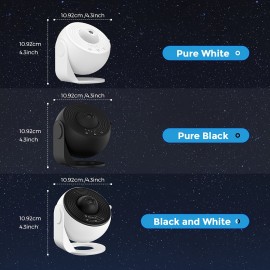1pc 13-In-1 Celestial Globe with High-Definition Film, a Dynamic Globe Creative for Galaxy Starry Sky Projection Lamp, Smart Light, Indoor Rotating Atmospheric Projector, Dreamy Cosmic Starry Sky Lamp, 360-Degree Rotating Planetarium LED for Galaxy