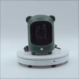 Gmbin Space Heater 500W Quickly Heats Up, Featuring Temperature Control, a Safe And Quiet Ceramic Desktop Heater Fan Suitable for Home, Bedroom, Office Desk, And Indoor Use.