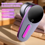 Upgraded Portable Multi-Function Fur Remover, USB Electric Fabric Hair Remover for Clothing, Bedding, Carpets, Sofas, and Dry Cleaners! Perfect Valentine's Day Gift [Suitable for 12 Months]