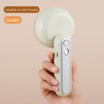 Electric Fabric Shaver, USB-Powered Fleece Remover, Compact Portable Ball Trimmer with Digital Display and High-Speed Six-Blade Steel Blade for Clothes, Bedding, Furniture, Clothing Care | Modern Design | Durable Construction, Fabric Shaver Machine