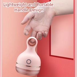 Portable Rechargeable Lint Remover with Cleaning Brush & Hair Brush: USB-Powered Electric Lint Shaver for Clothes, Suitable for Sweaters, Blankets, Carpets & Cushions