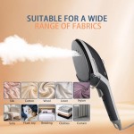 Hemantol Handheld Garment Steamer Iron, 2 - in - 1, 800w Quick ing, ironing, and wrinkle removal, Adjustable Steam Control Knob, Removable Water Tank, Travel Size for Home and Travel