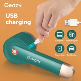 Rechargeable Portable Electric Lint Remover, Effective Lint Shaver for Clothing Furniture Carpet Lint Balls Bobbles, Pill Fuzz Remover. Includes Cleaning Machine Brush And A USB Cable