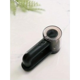 Electric Fabric Shaver for Removing Lint, Featuring a Rechargeable Design, Digital Display, And Three Speed Settings with Six Leaf Blades, Ideal for De-Pilling Clothes, Furniture, Sweaters, Couches, And Blankets