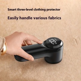Portable USB- Corded Electric & Clothes Trimmer Suitable for Clothes, Sofa, - 2- Heavy-Duty Trimmer with Speed Adjustment, Display, Compact & Travel-Friendly for On-the-Go Trimming (USB-)