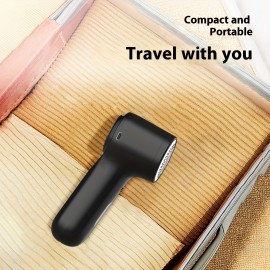 Portable USB- Corded Electric & Clothes Trimmer Suitable for Clothes, Sofa, - 2- Heavy-Duty Trimmer with Speed Adjustment, Display, Compact & Travel-Friendly for On-the-Go Trimming (USB-)