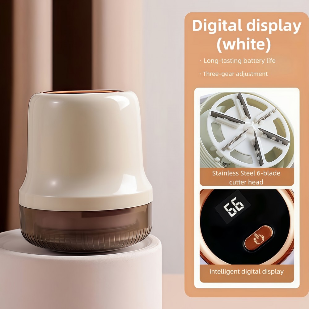 Lint Remover USB Rechargeable Fabric Shaver, a Winter Bestseller for Trimming Fuzz Balls, Suitable for Clothes, Sweaters, Sofas, Blankets, And Furniture. This Portable Electric Fabric Shaver Quickly Removes Lint