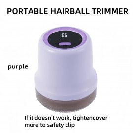 Lint Remover USB Rechargeable Fabric Shaver, a Winter Bestseller for Trimming Fuzz Balls, Suitable for Clothes, Sweaters, Sofas, Blankets, And Furniture. This Portable Electric Fabric Shaver Quickly Removes Lint