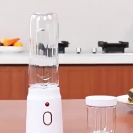 1 Multi-functional Portable Electric Juicer, Suitable for Wireless Juice Cups in Homes and Offices, Supporting Mixed Crushed Ice