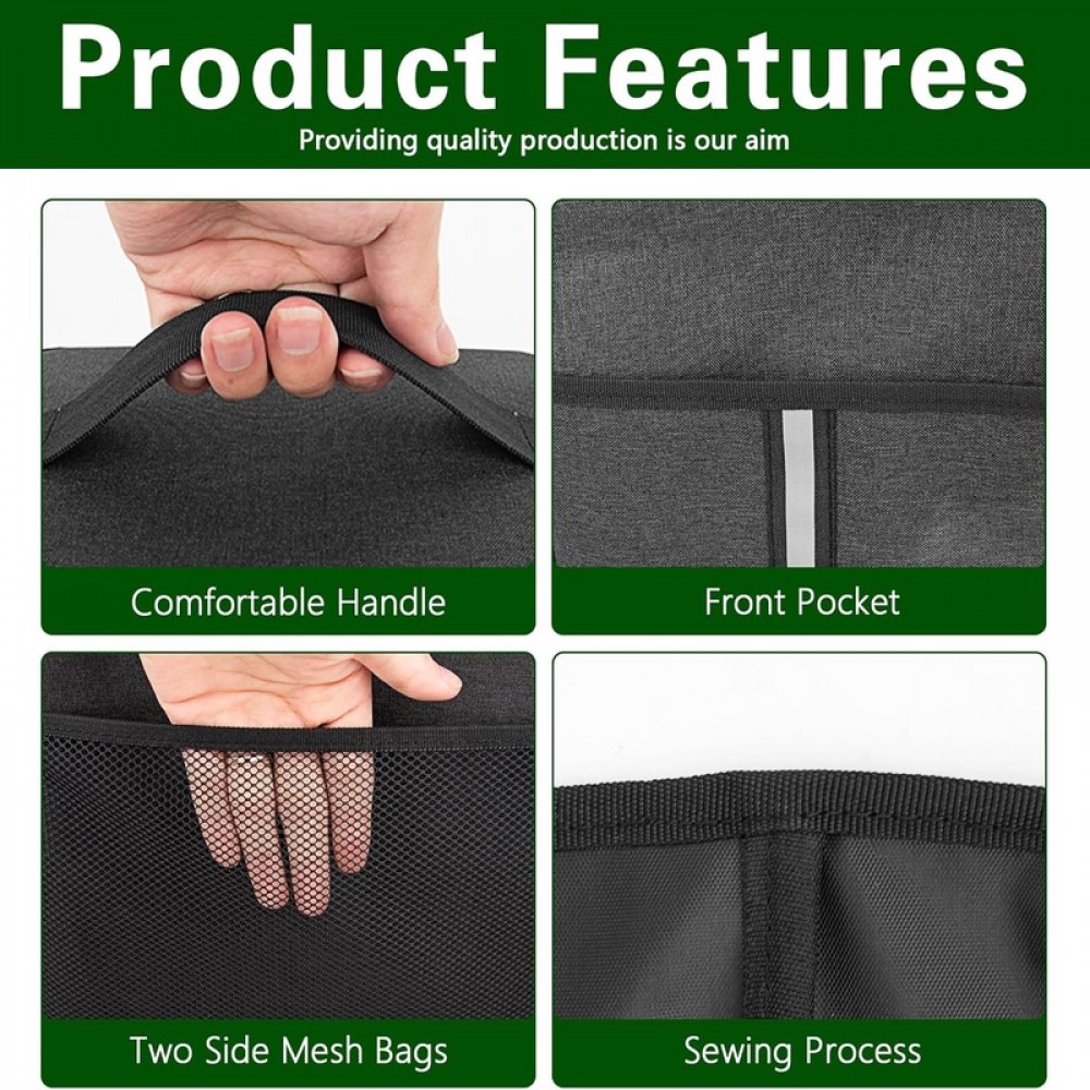 Juice Extractor Cover, Waterproof and Dustproof Appliance Cover, 15 L x 9 W x 18 H, Easy to Clean, Premium Oxford Fabric, Mesh Bag for Accessory - Dark Gray