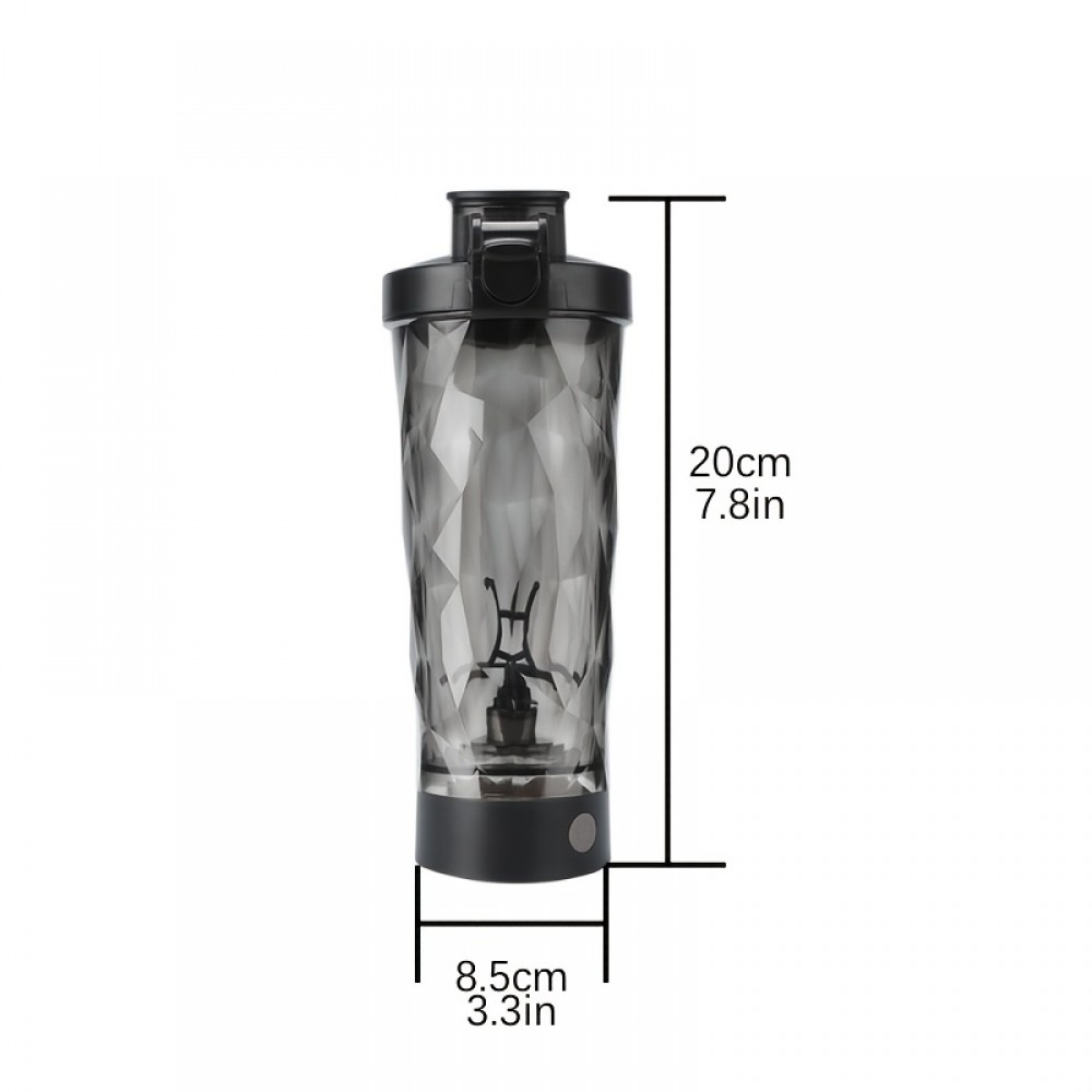 700 ML/23 Oz Portable Electric Mixing Cup | Rechargeable Protein Shaker Cup with Detachable Design, Type-C Charging, One-Touch Automatic Mixing, High-Temp Resistant for Gym, Fitness & Outdoor Activities