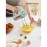 Hand Mixer Handheld, 6 Speed Electric Mixer, 300W Handheld Mixer with 2 Stainless Steel Whisk and 2 Dough Hook Whipping, Mixing Cookies, Brownie, Cakes, Dough Batters, Green