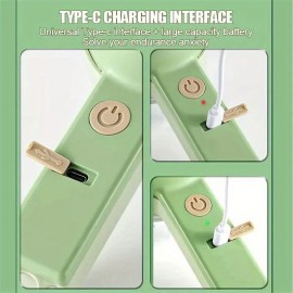 4-in-1 Handheld Electric Mixer & Food Processor with Motor - Portable Battery- Kitchen Appliance Suitable for Cutting, Grinding, Peeling, Cleaning - Compact for, Camping, Travel, Automatic Operation, Ideal for Small Kitchens & -the-