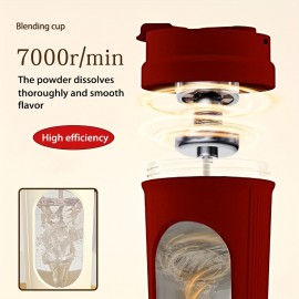 15.22oz Electric Self-Stirring Coffee Mug, Protein Shaker Bottle, USB Rechargeable Portable Blender, High-Speed Mixer for Milk And Beverages