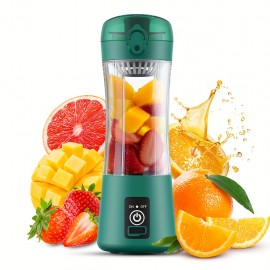 Portable Electric Juicing Cup, a Mini Multifunctional Blender for Fruits, Featuring USB Charging for Outdoor Use